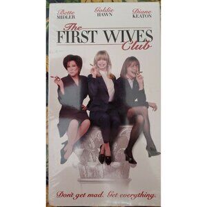 NEW~THE FIRST WIVES CLUB~VHS, 1996 New sealed
